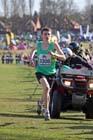 Jonathan Davies on his way to winning the Under-17 Mens, McCain Inter Counties Cross Country, Cofton Park, Birmingham.